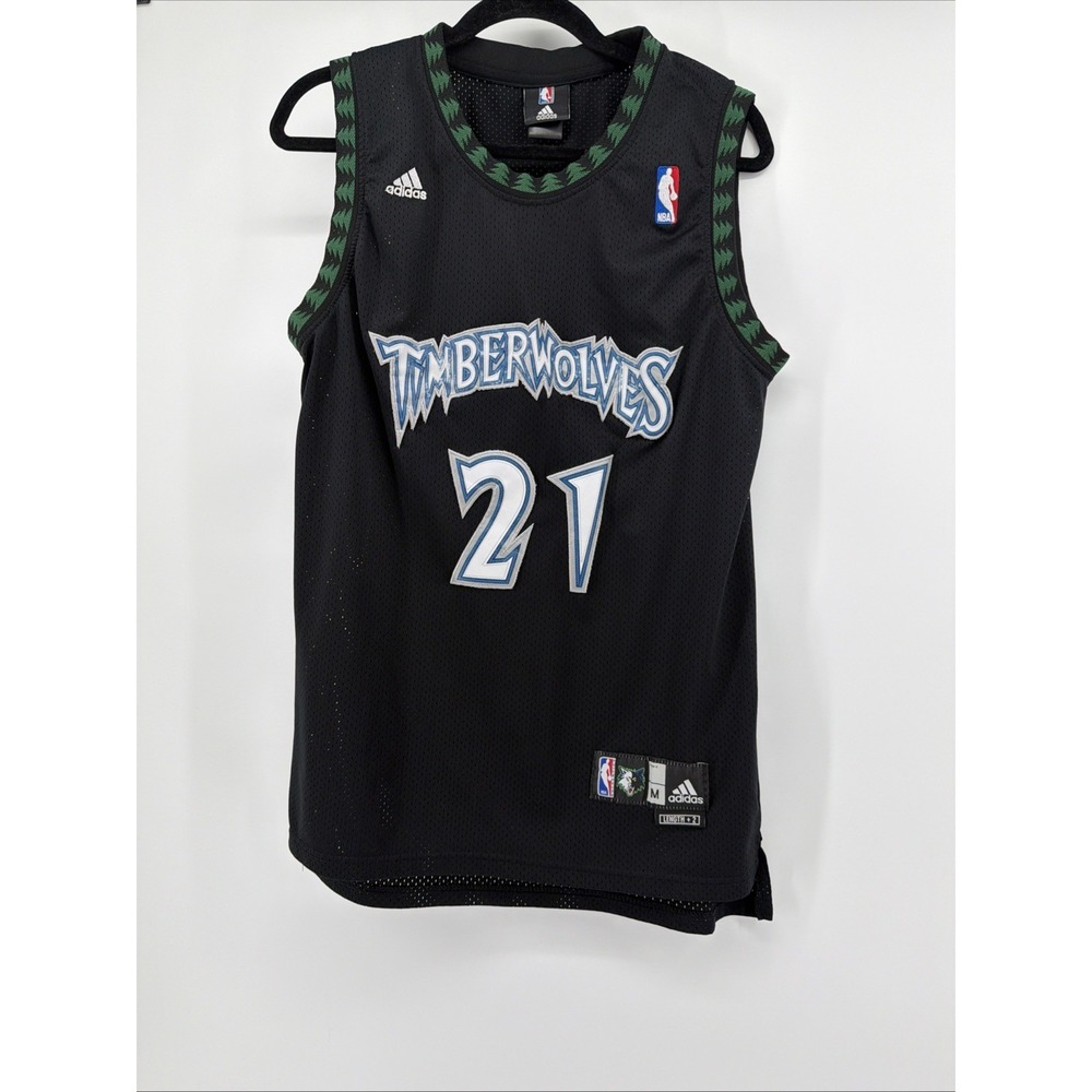 Minnesota Timberwolves Kevin Garnett jersey #21 Stitched Swingman M +2 READ